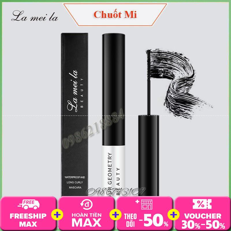 Chuốt mi dài mịn đầu mảnh Lameila Long Curly Mascara