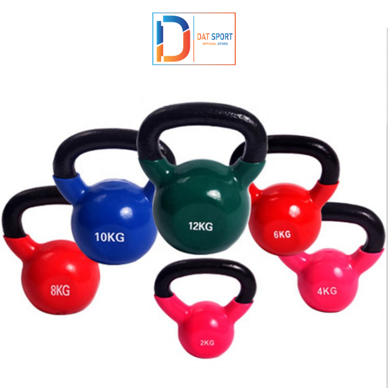 Tạ Ấm (Tạ Bình Vôi) , Tạ đơn Kettlebells , Thiết Kế Quai Xách Chống Trượt - Tập Gym , Thể Thao Tại Nhà , Phòng Tập