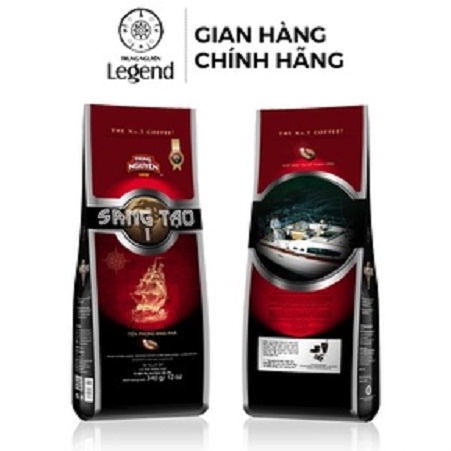Combo 2 cà phê rang xay sáng tạo 1 - 340gr - trung nguyên legend