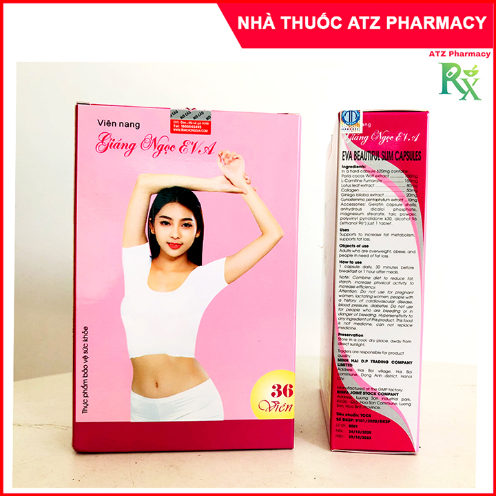 Viên uống giảm cân giáng ngọc eva - hàng chính hãng