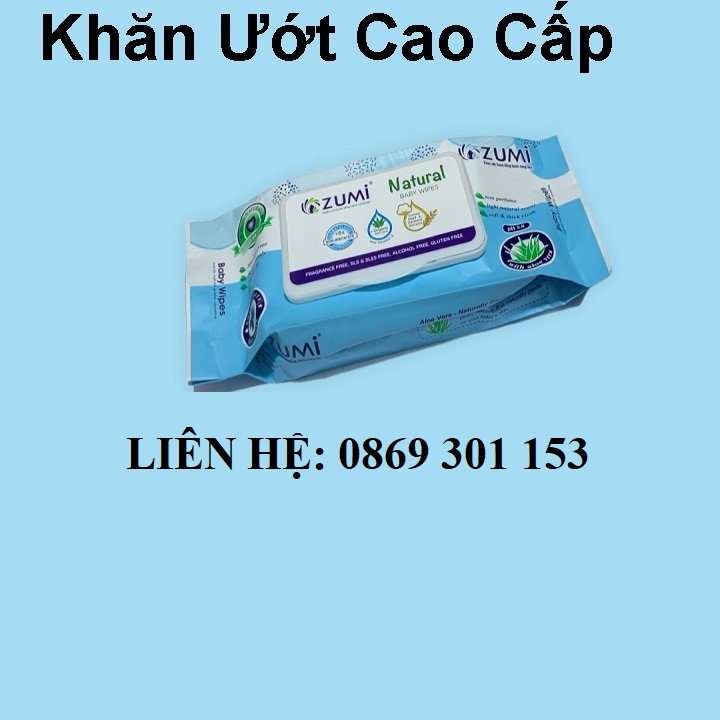 Khăn ướt cao cấp zumi 125 tờ
