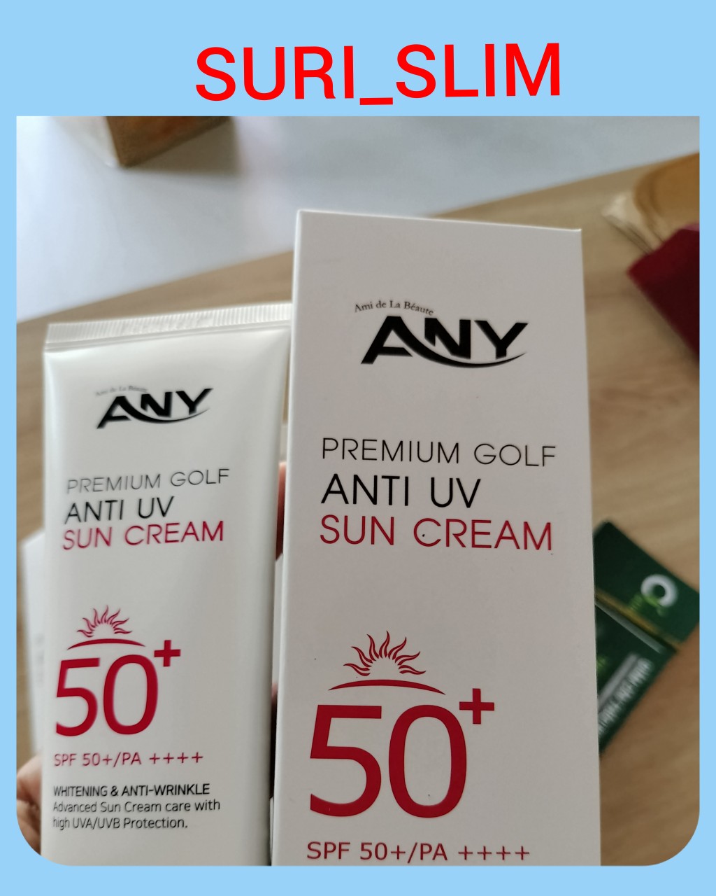 Kem chống nắng Hàn Quốc nâng tông Any SPF50+ PA++++ Thế Hệ Mới 60ml