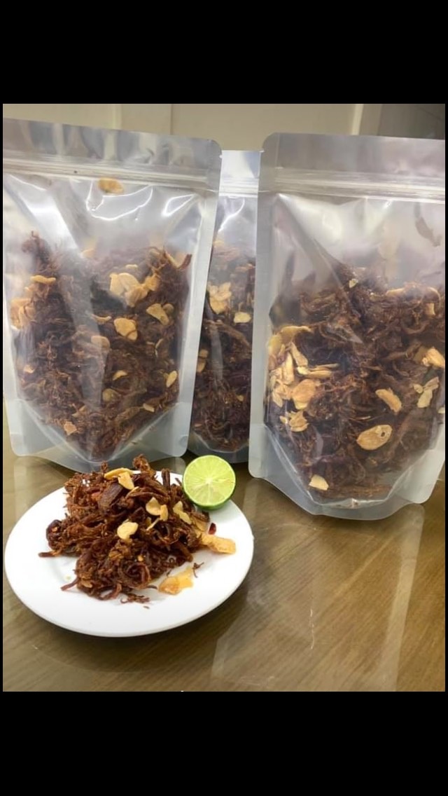 Thịt heo cháy tỏi Tr3ch