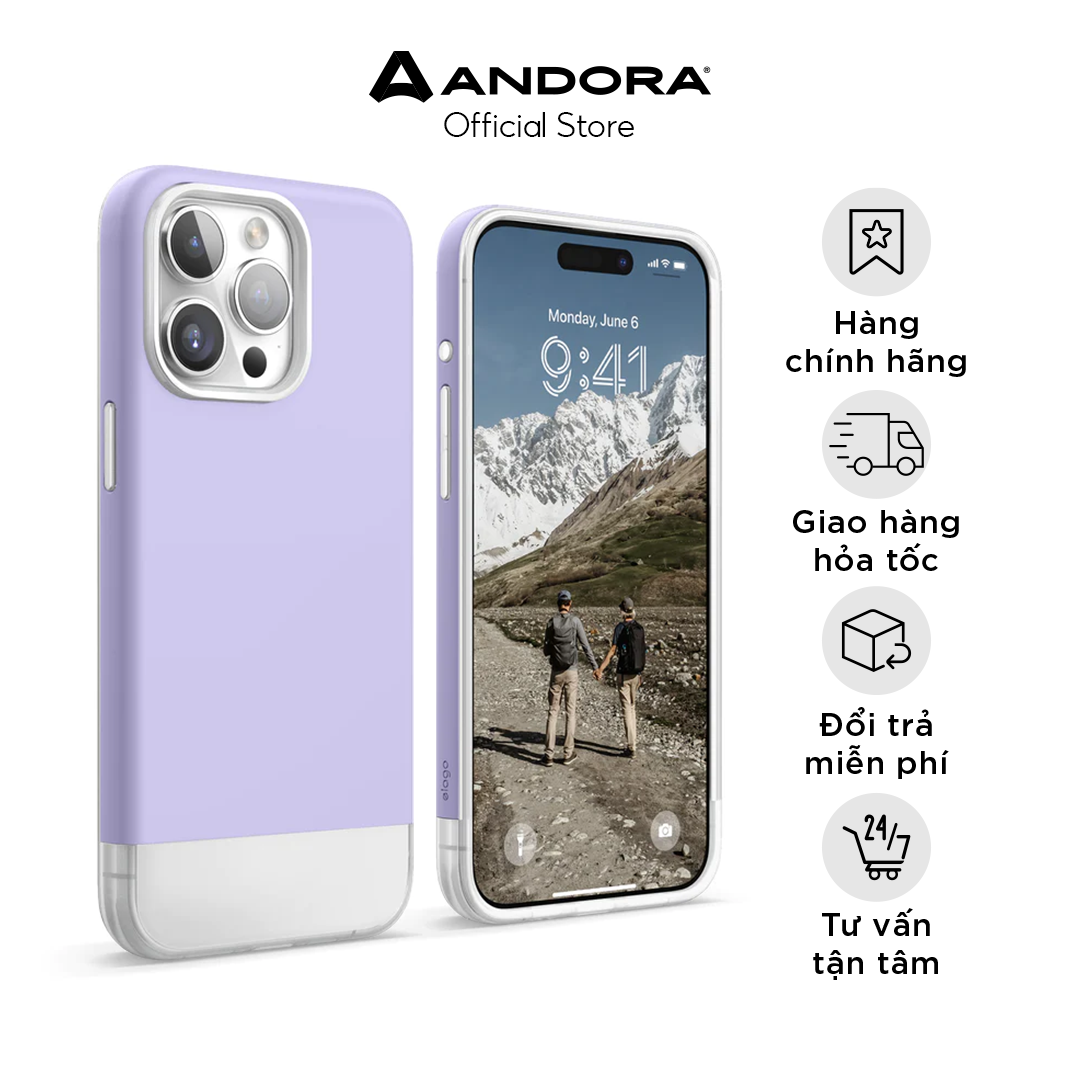 Ốp lưng elago Magnetic Glide Case cho iPhone 15 Pro/Pro Max