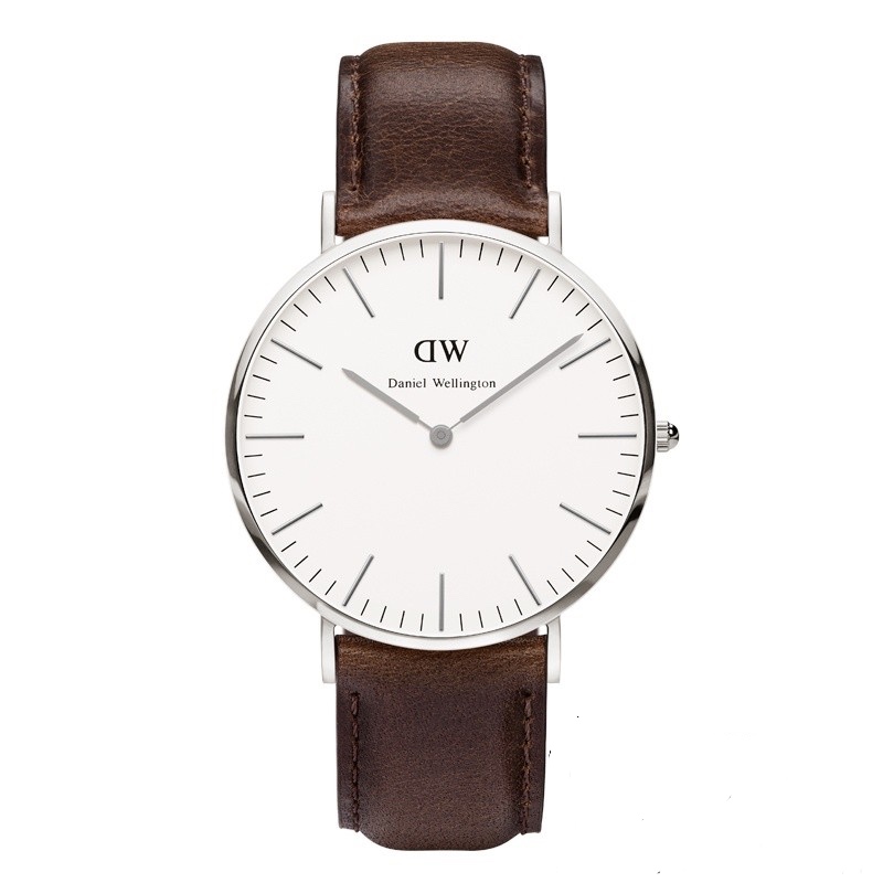 Đồng hồ nam cao cấp danlei wellingt0n dw00100023-quartz-dây da-40mm-full box