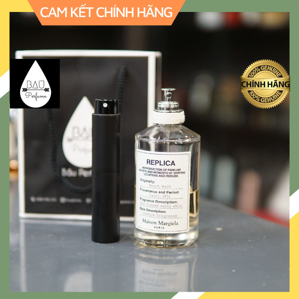 Mẫu Test nước hoa chính hãng Maison Margiela Replica Beach Walk_10ml - 20ml - 30ml