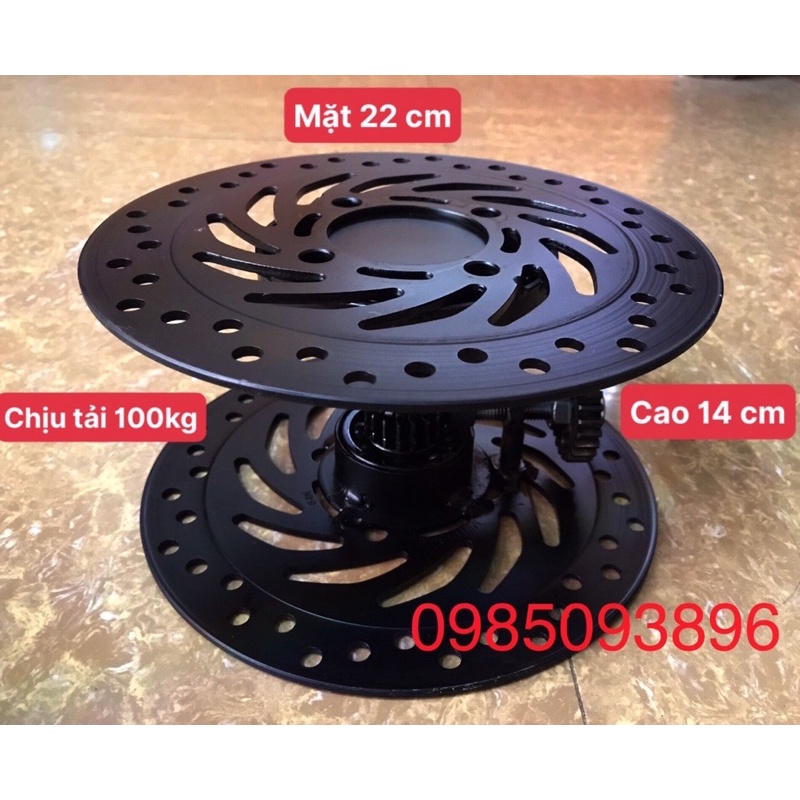 Bàn xoay cây cảnh- bonsai chịu lực cao size 22cm