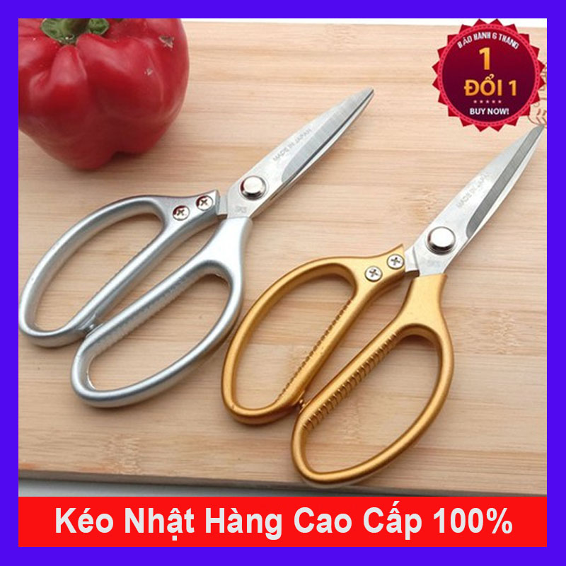 KÉO CẮT ĐA NĂNG NHẬT BẢN 100%, KÉO CẮT SIÊU BÉN hợp kim thép cao cấp chống rỉ sét, độ bền tuyệt đối