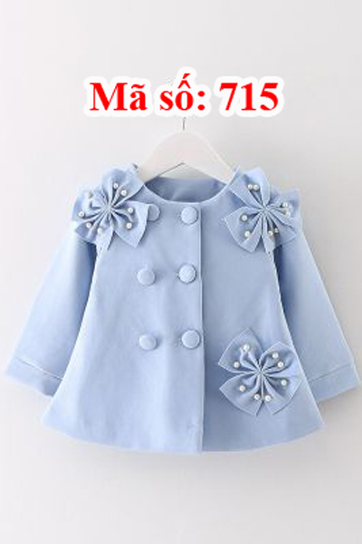 RẬP MAY VÁ_ áo khoác bé gái 715_là rập giấy A0