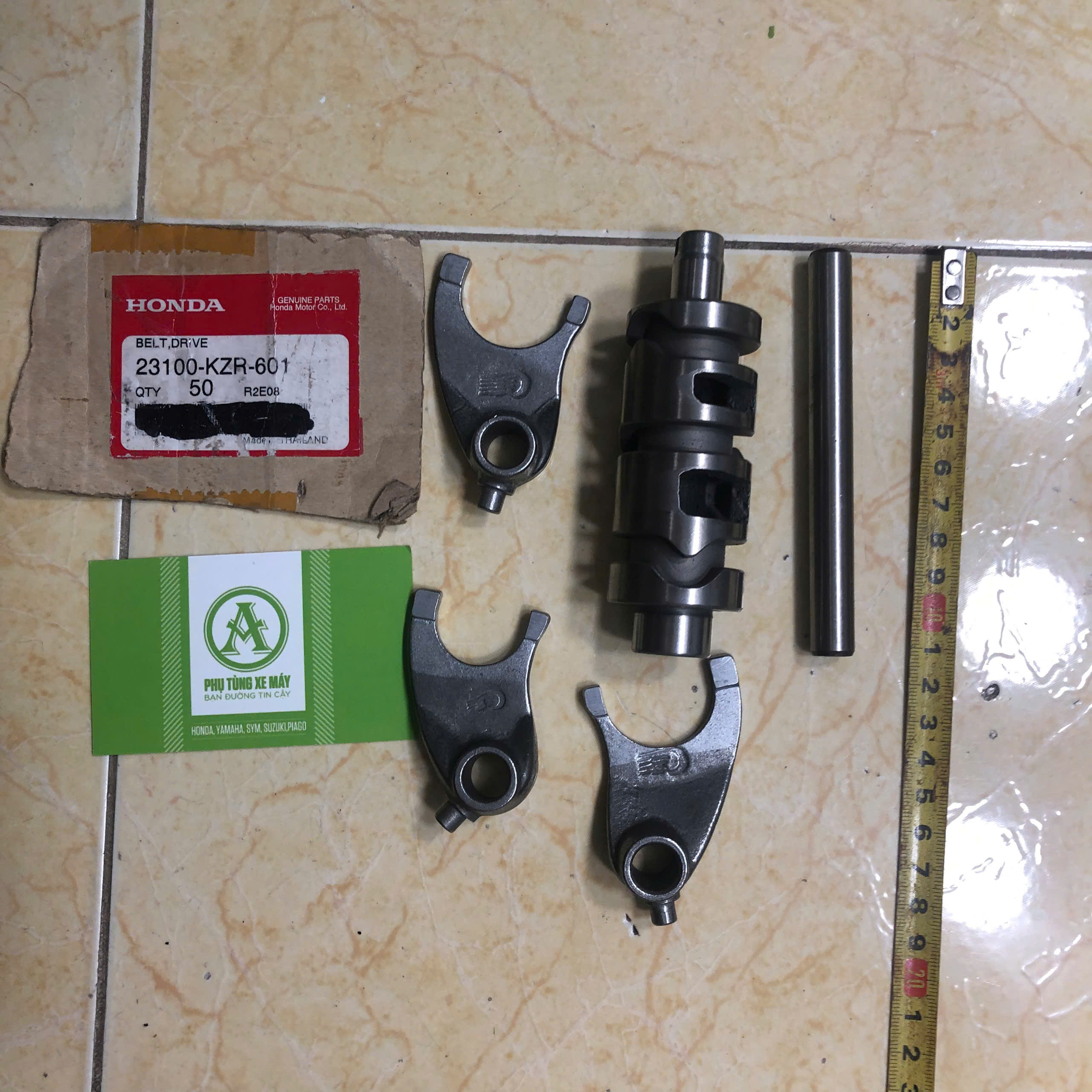 Bộ [ càng lùa số máy và heo số ] máy ba gác ( Xe Lôi ) cho Máy Yinxiang 175cc ( 2 Món )