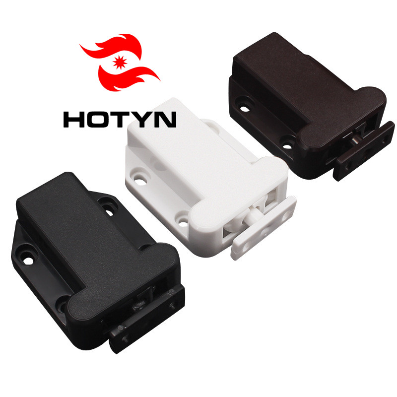 Chốt nhấn mở cửa tủ không tay nắm, phụ kiện cửa tủ