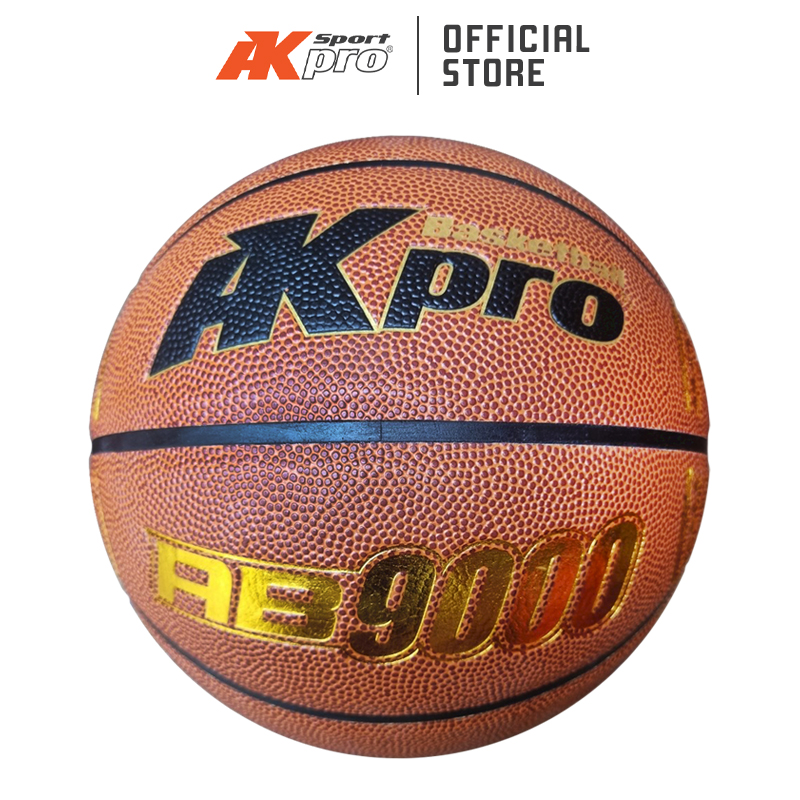 Bóng rổ Da AKpro AB9000 số 7 - Tặng kim bơm - Chính hãng