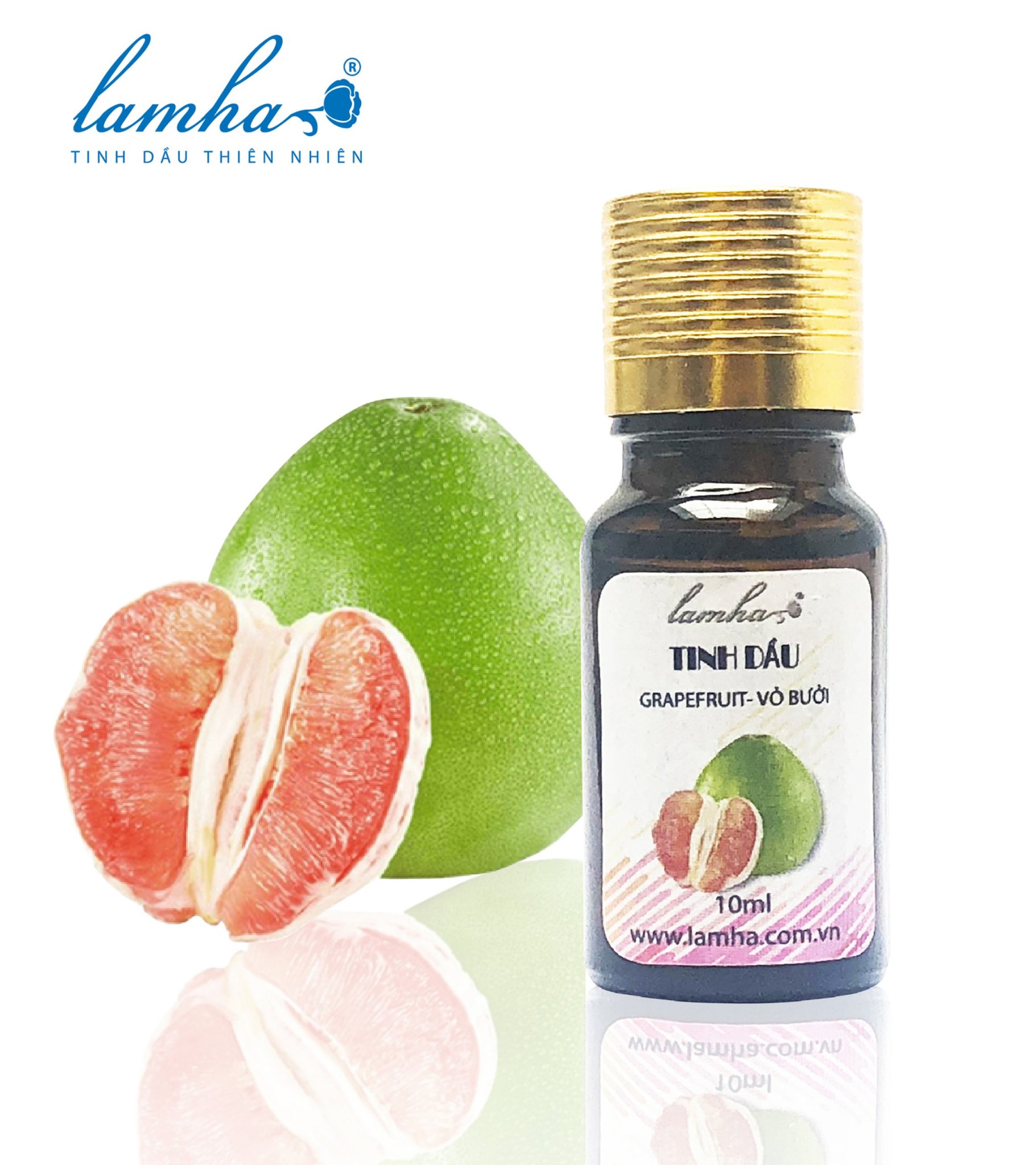 Tinh dầu vỏ bưởi 10ml lam hà