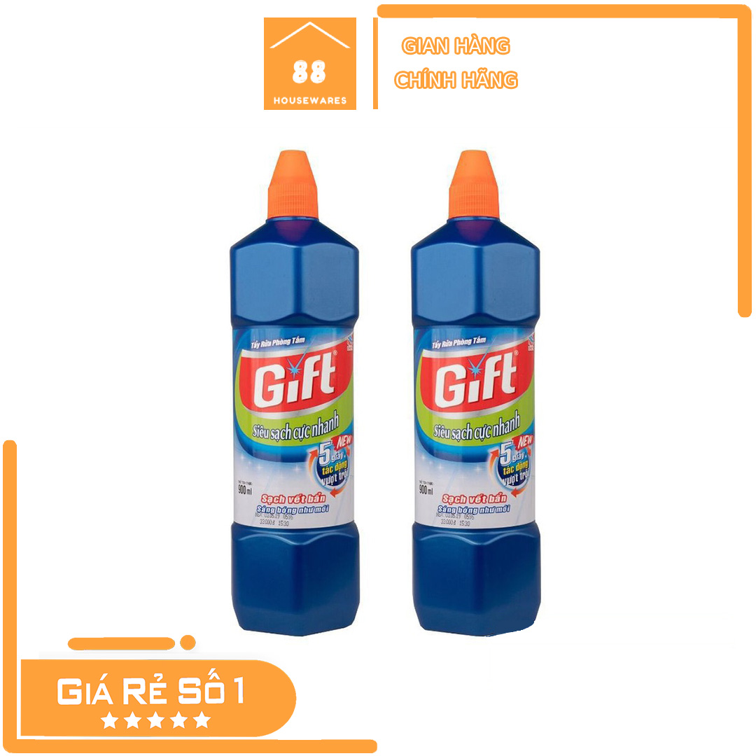 Chai tẩy bồn cầu toilet gift 900ml giá tổng kho nước tẩy bồn cầu gift . tẩy cực nhanh - sạch - mạnh