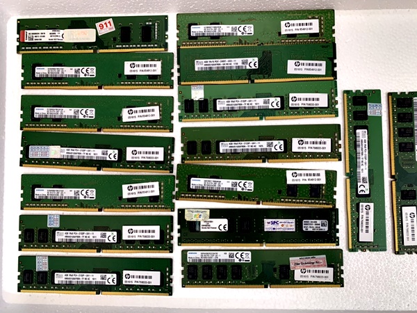 Ram DDR4 4GB 8GB BUS 2133 2400 2666 3200 bóc máy pc