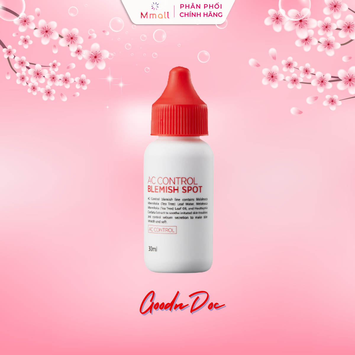 Kem Chấm Mụn GoodnDoc Gom Cồi Chống Nắng AC Control Blemish Spot Hàn Quốc Mmall Nhập Khẩu Chính Hãng