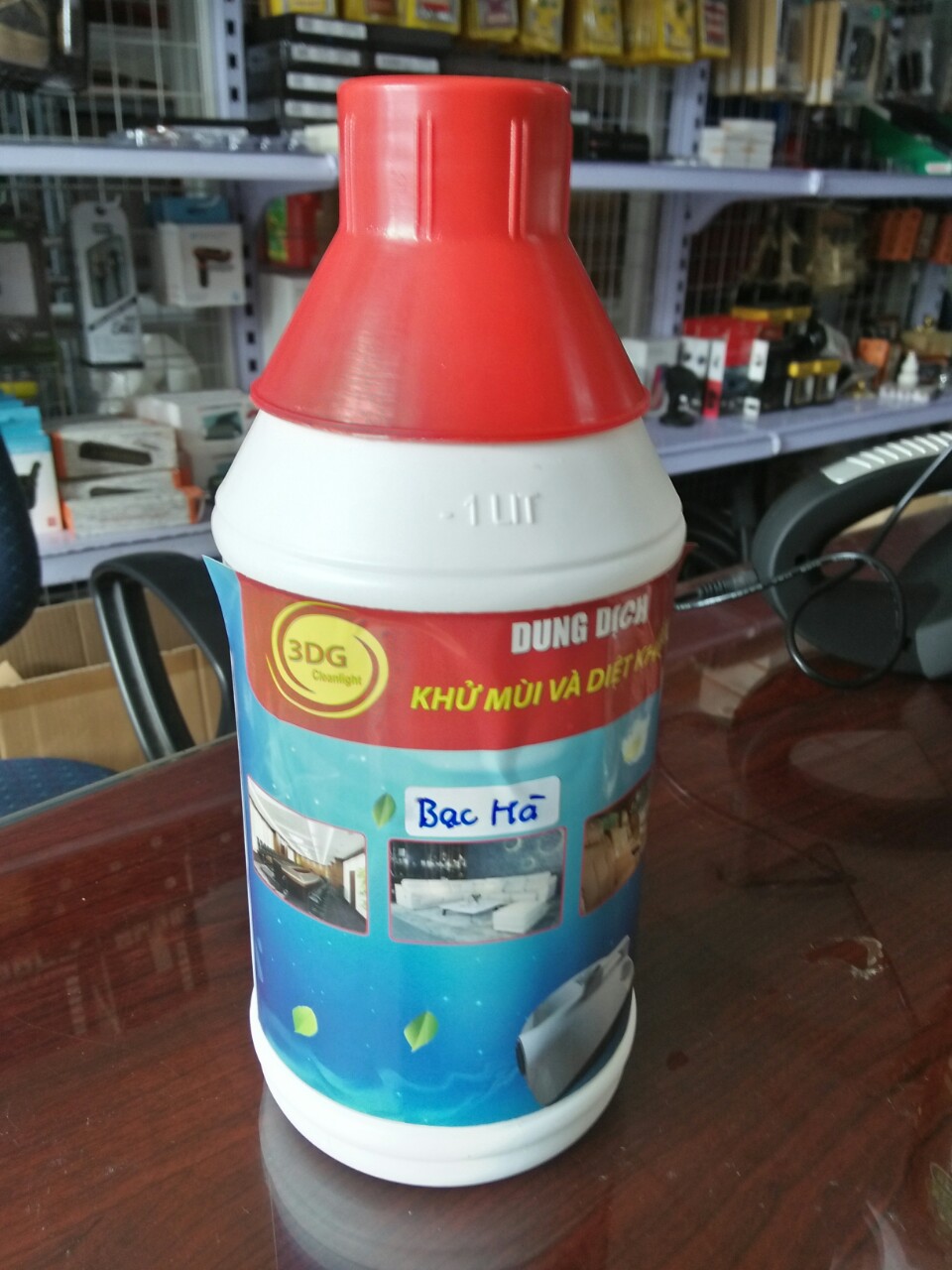 Dung dịch khử mùi, khuẩn, máy Xông khói 1L