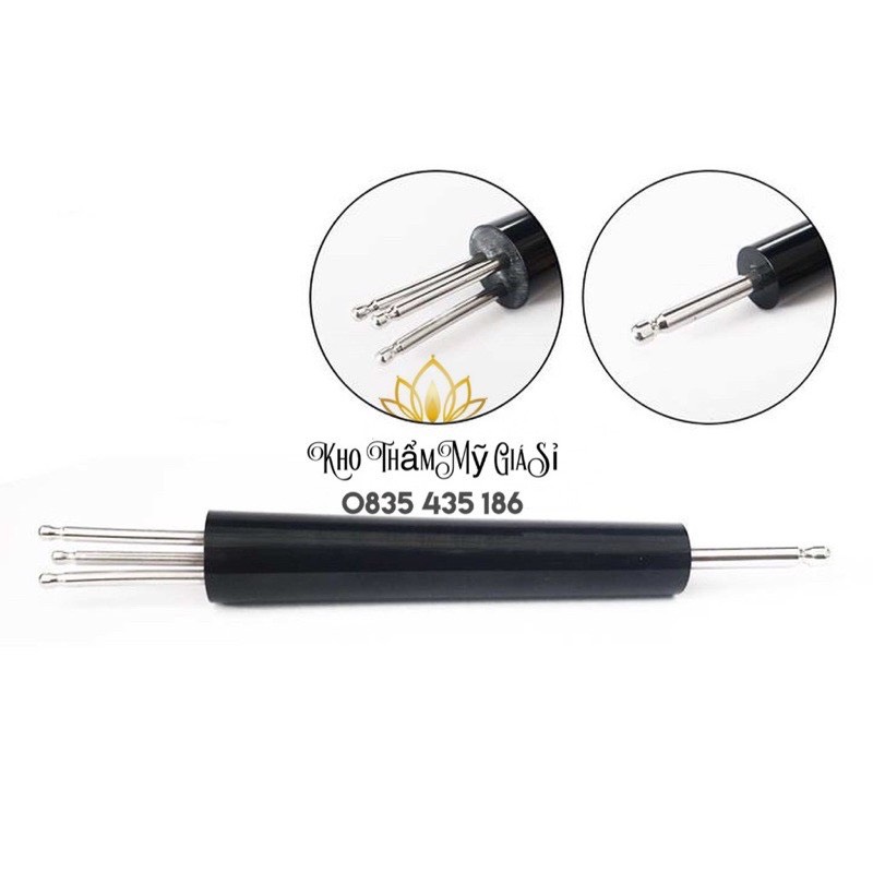 Cây sao chổi diện chẩn - 3 chấu diện chẩn - bộ dụng cụ diện chẩn