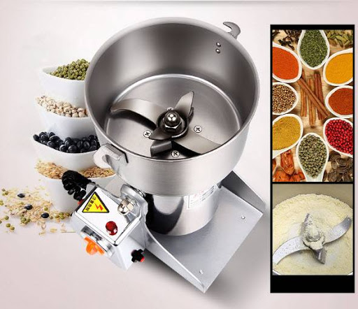 [Trả góp 0%]Máy xay nghiền bột khô inox 304 cao cấp công suất lớn 4500W E3500
