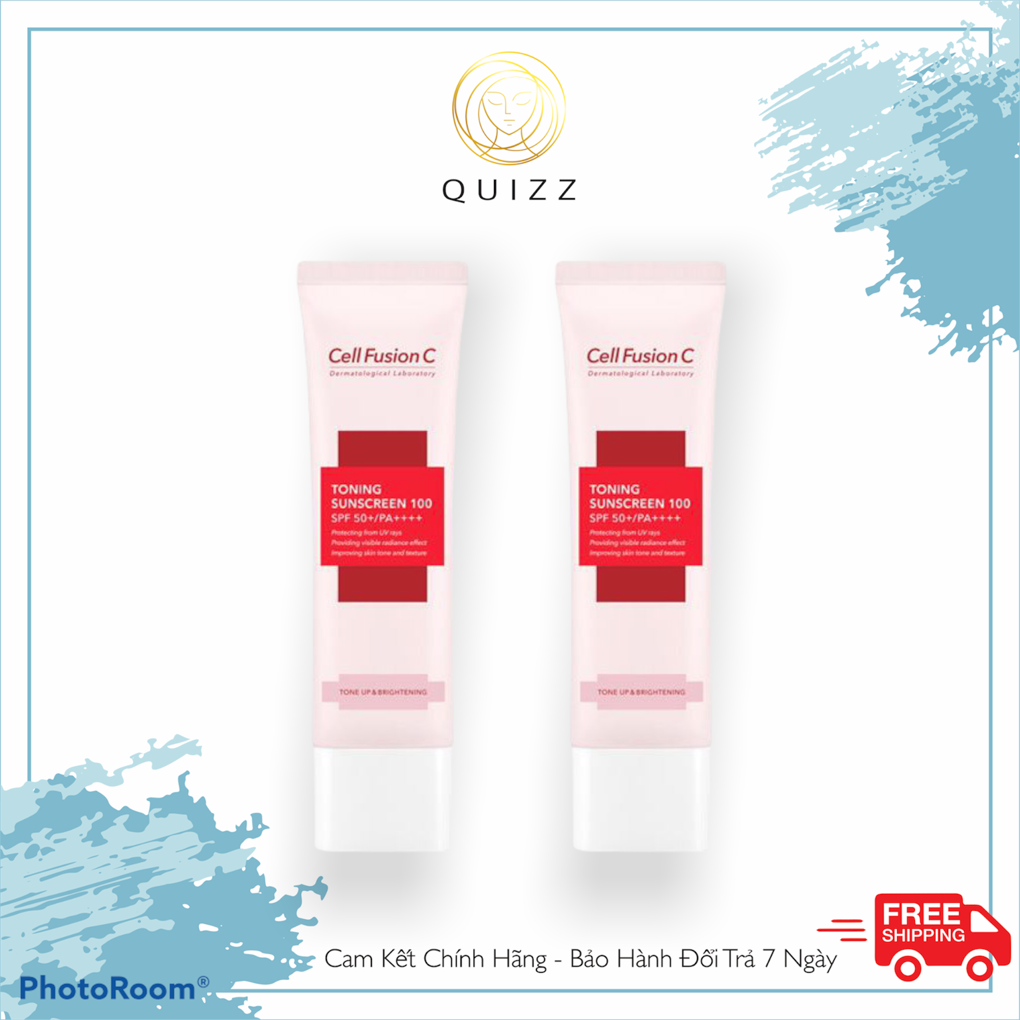 Kem chống nắng Cell Fusion C Toning- Hồng_Quizz Cosmetics