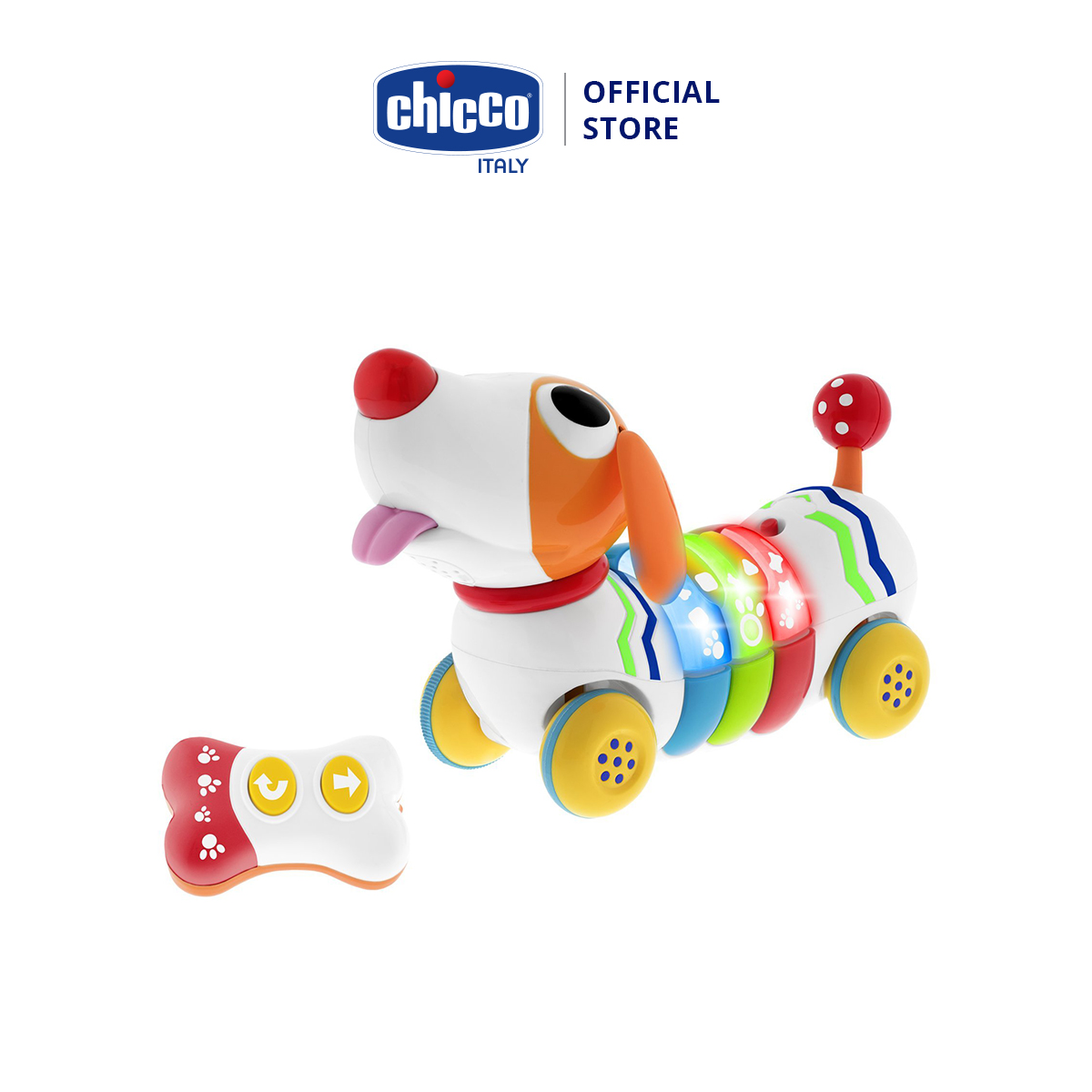 Đồ chơi điều khiển phát triển kỹ năng cún con vui vẻ Chicco