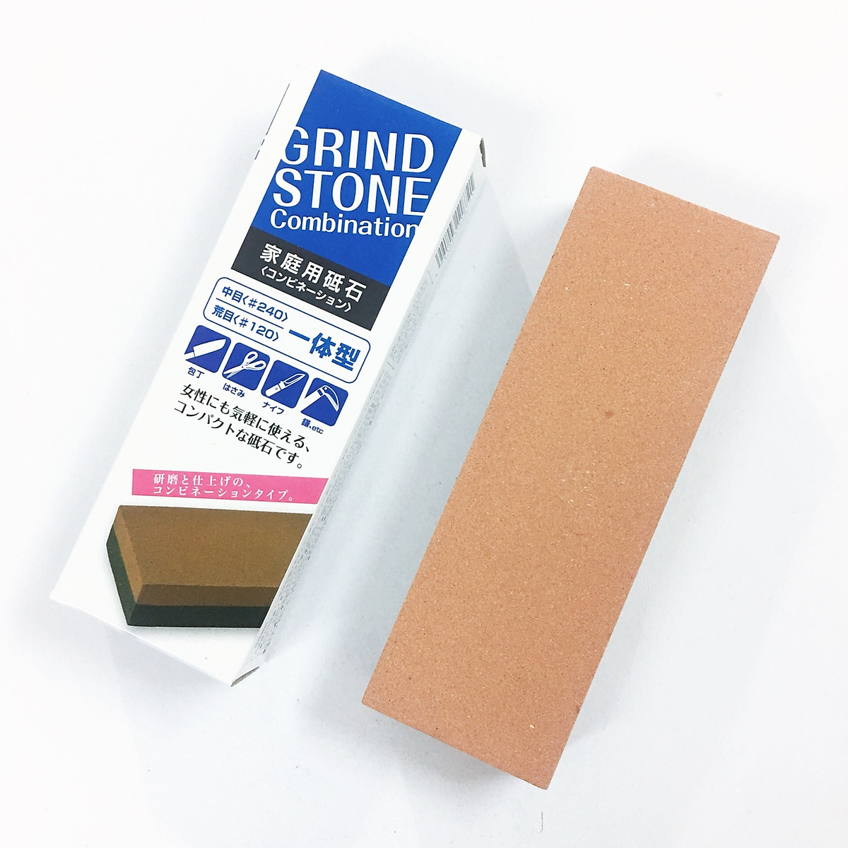 Đá mài dao kéo 2 mặt Grind Stone - Nhật Bản