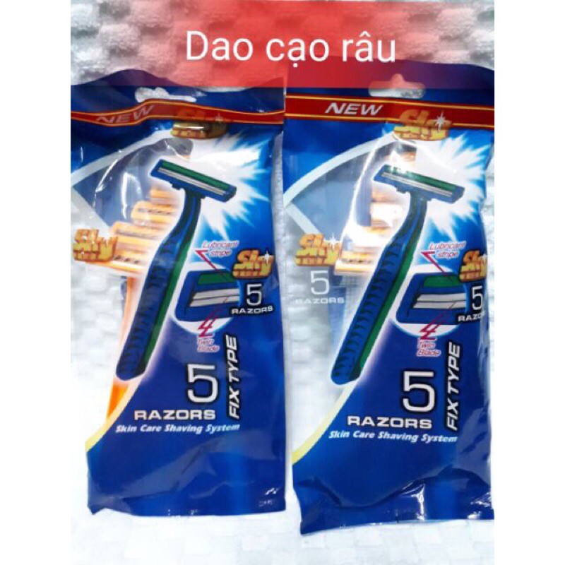 Sét 5 cây dao cạo râu