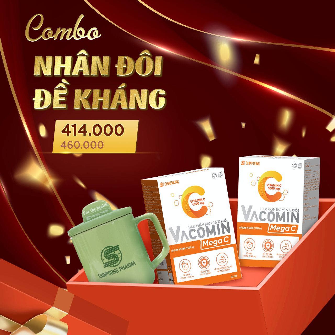 COMBO NHÂN ĐÔI ĐỀ KHÁNG - Shinpoong Pharma