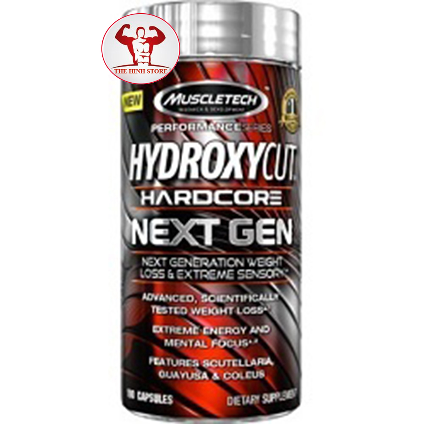 Hydroxycut next gen 180 viên-hỗ trợ đốt mỡ,giảm cân