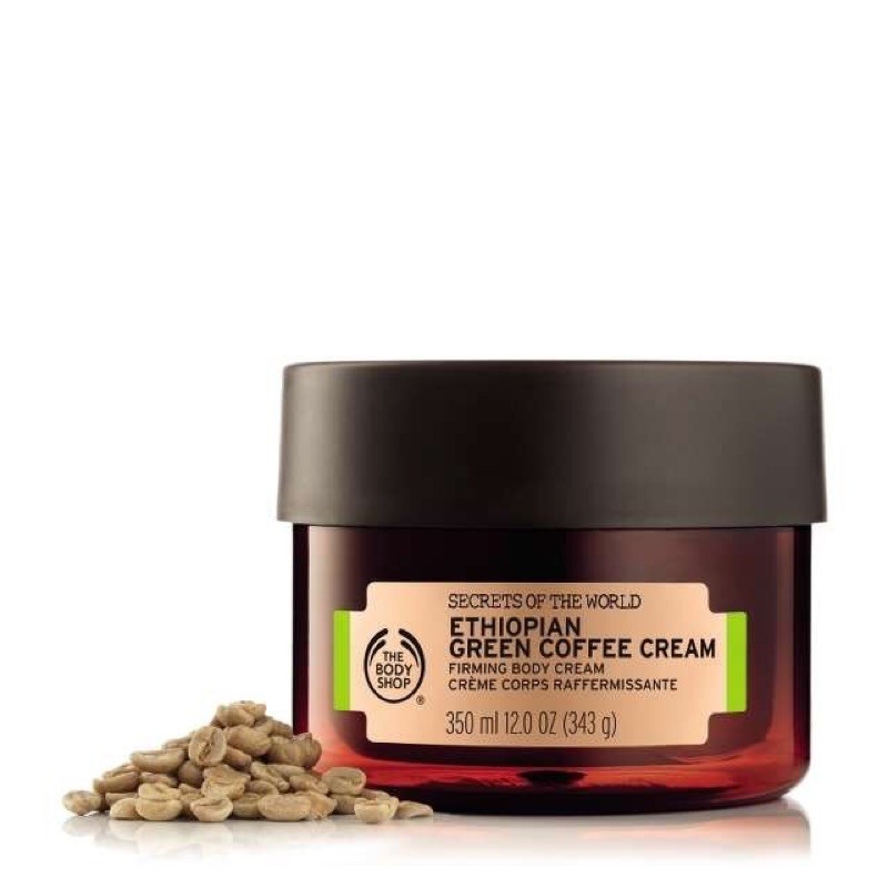 [HCM]Kem dưỡng thể The body shop Ethiopian Green Coffee Cream [bill Mỹ]-