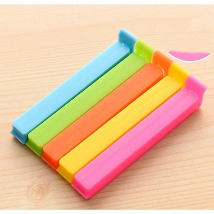 Bộ 5 dụng cụ kẹp miệng túi - Dụng cụ kẹp miệng túi - Dụng cụ dán túi - Dụng cụ dán miệng túi - H5vrg001