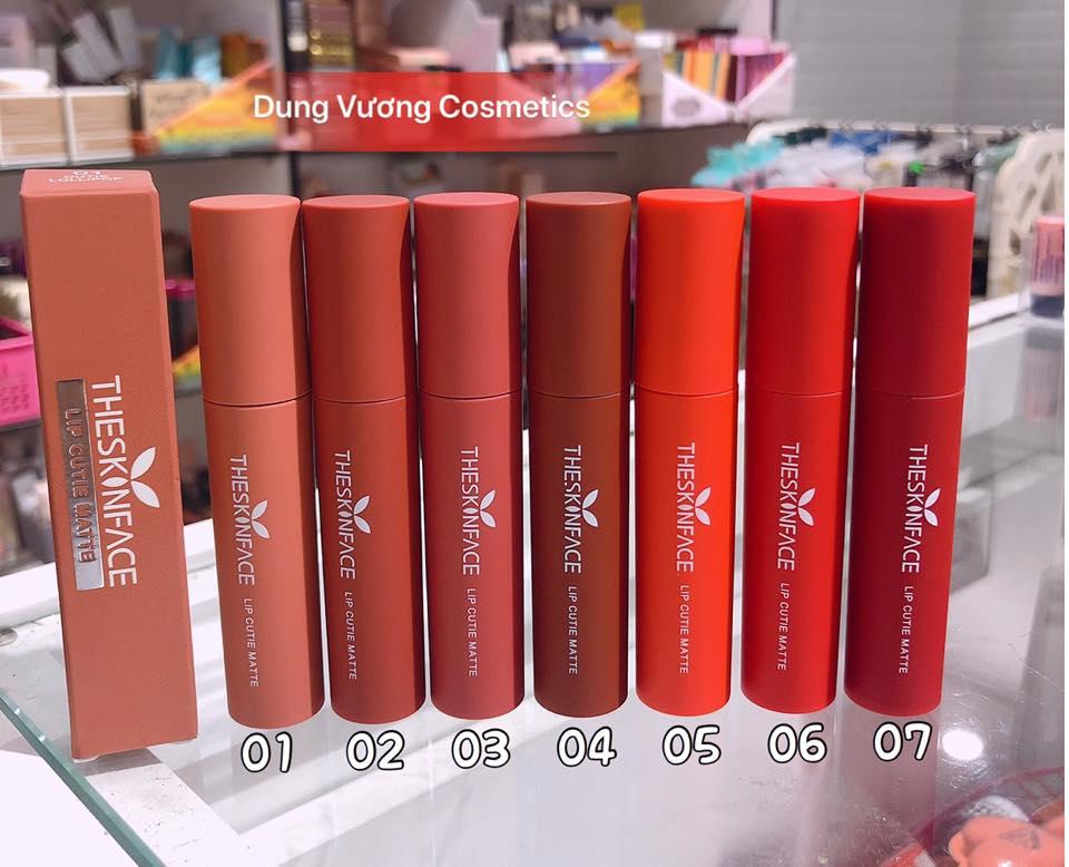 Son the skinface lip cutie matte