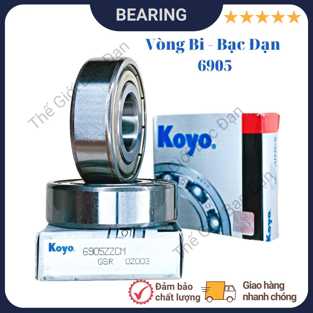Vòng bi bạc đạn 6905 zzcm koyo -thế giới bạc đạn