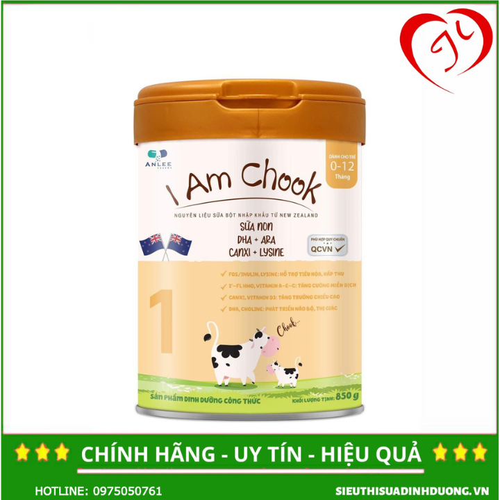Sữa i am chook số 1 lon 850g | dòng sữa phát triển toàn diện số 1 việt nam i am chook