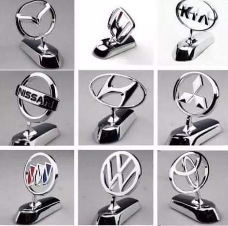 Logo thương hiệu gắn mui xe Hyundai cực đẹp