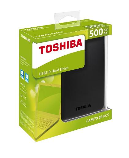 Ổ cứng di động toshiba canvio basic 500gb 25 inch usb3.0