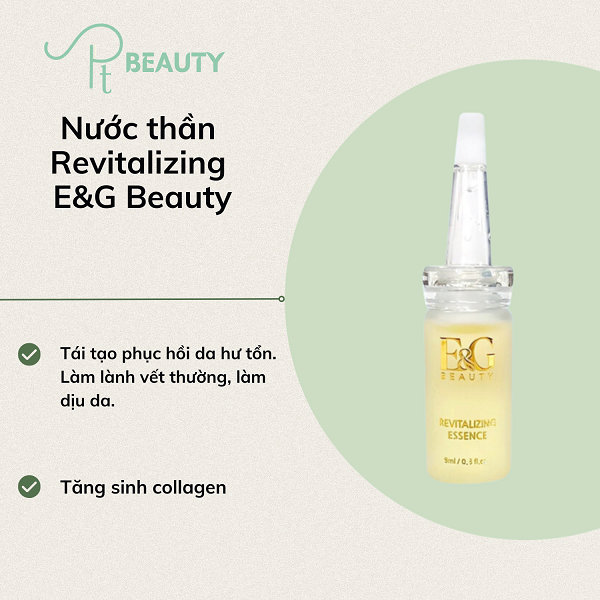 Nước Thần Revitalizing Essence E&G Beauty Tái Tạo Và Phục Hồi 9ml