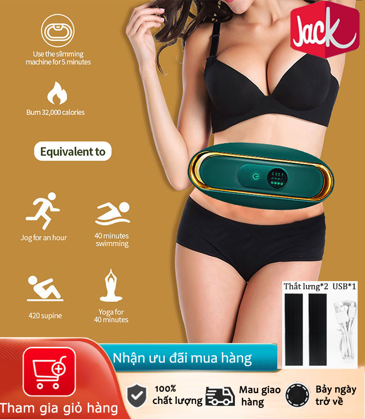 Jack Máy giảm béo bụng thông minh với ba chế độ rung tần số cao
