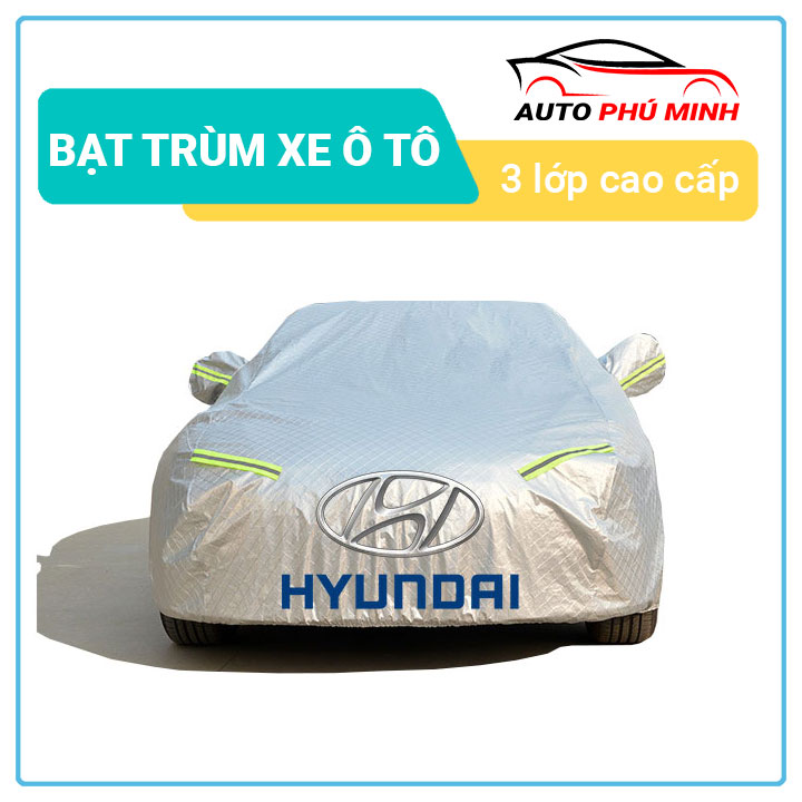 Bạt phủ xe ô tô 5 đến 7 chỗ loại dày 3 lớp che nắng mưa chống bụi bẩn