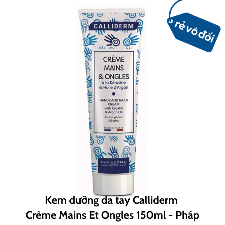 Kem dưỡng da tay Calliderm Crème Mains Et Ongles 150ml - Pháp