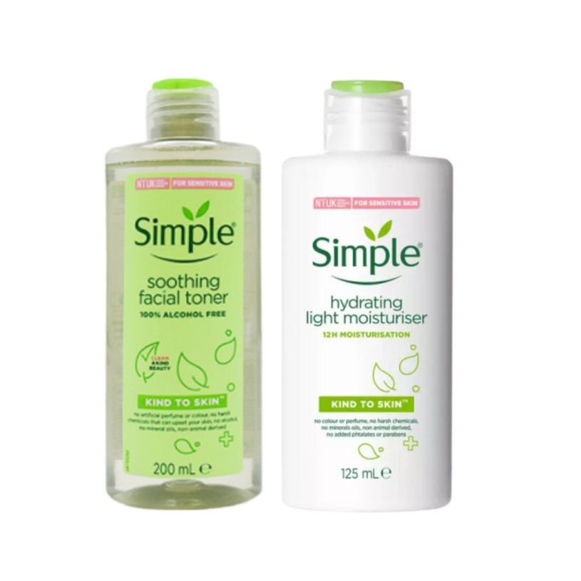 Combo cân bằng, dưỡng ẩm sâu simple