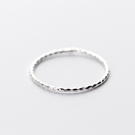 Nhẫn bạc nhẫn nữ bạc s925 cao cấp có size nhẫn cắt giác pasta lấp lánh Cá jewelry