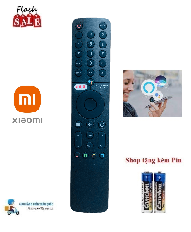 Remote Điều khiển giọng nói TV Xiaomi -MI P1 Q1 TV L32M6-6AEU L43M6
