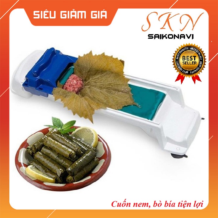 Máy cuốn nem giò chả - Dụng cụ cuốn nem chả giò bò bía bò lá lốt siêu nhanh