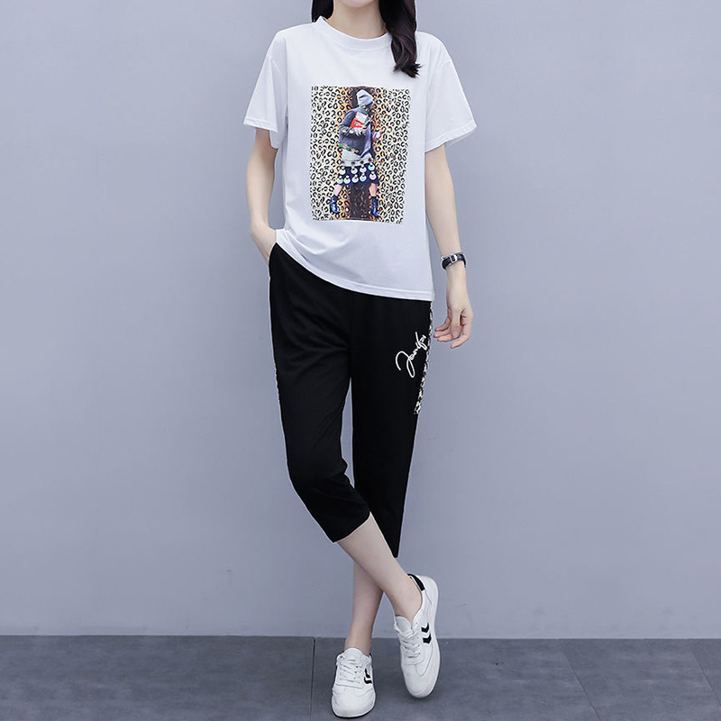 Set Bộ Quần Lửng Áo Phông Thời Trang