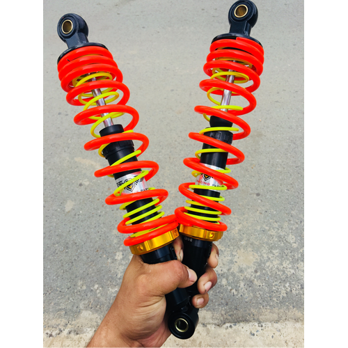 1 cặp Phuộc sau xe máy 2 lò xo wave dream  future phù hợp với nhiều dòng xe số