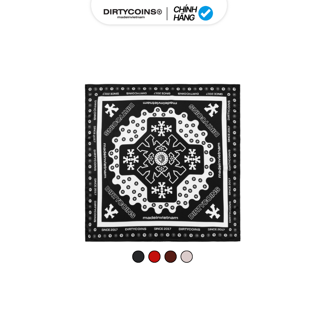 Khăn Bandana Signature Y Pattern