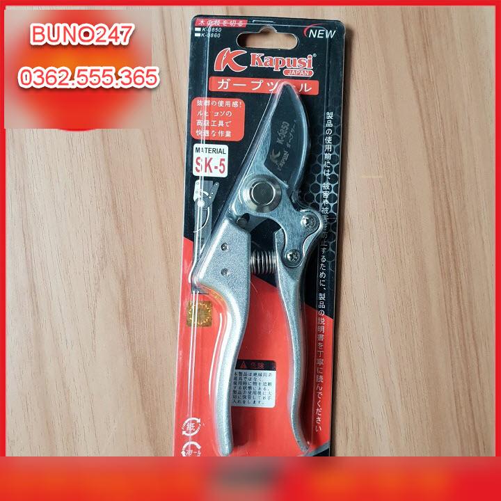Kéo cắt cành kapusi trắng k-0851 nhật
