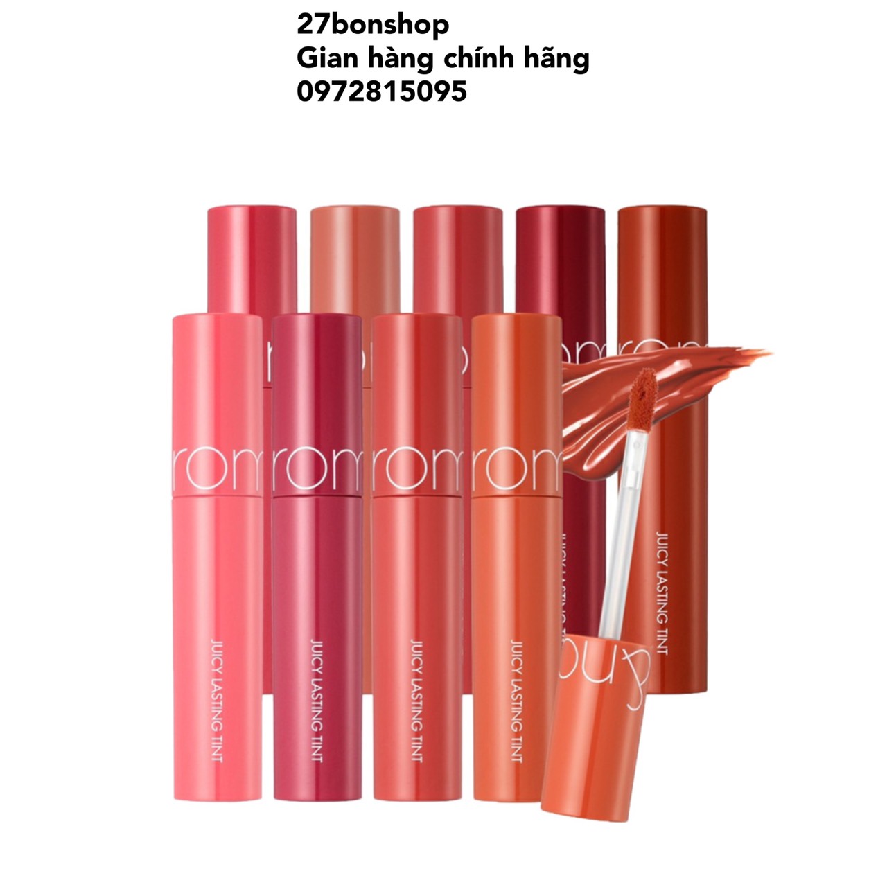 (1-13) Son Tint Lì Romand Juicy Lasting Tint