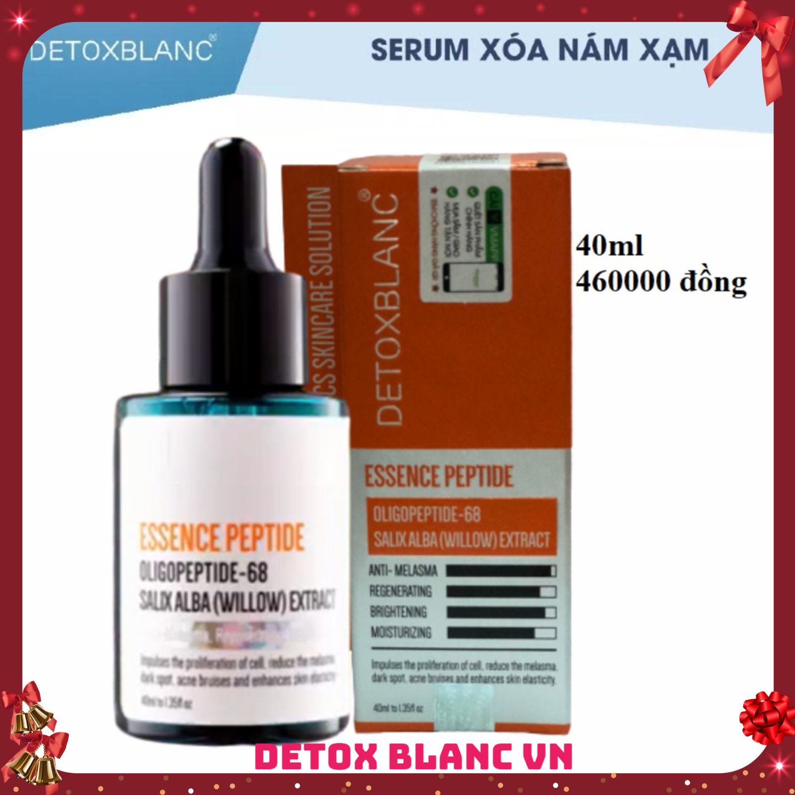 Serum xóa nám tàn nhang dưỡng trắng da Detox BlanC 30ml
